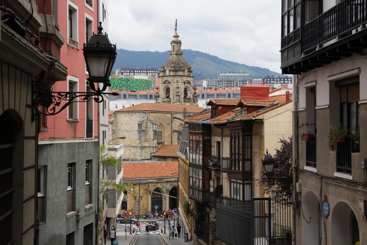 Apartamento Tranquilo Casco Viejo Bilbao Exteriör bild